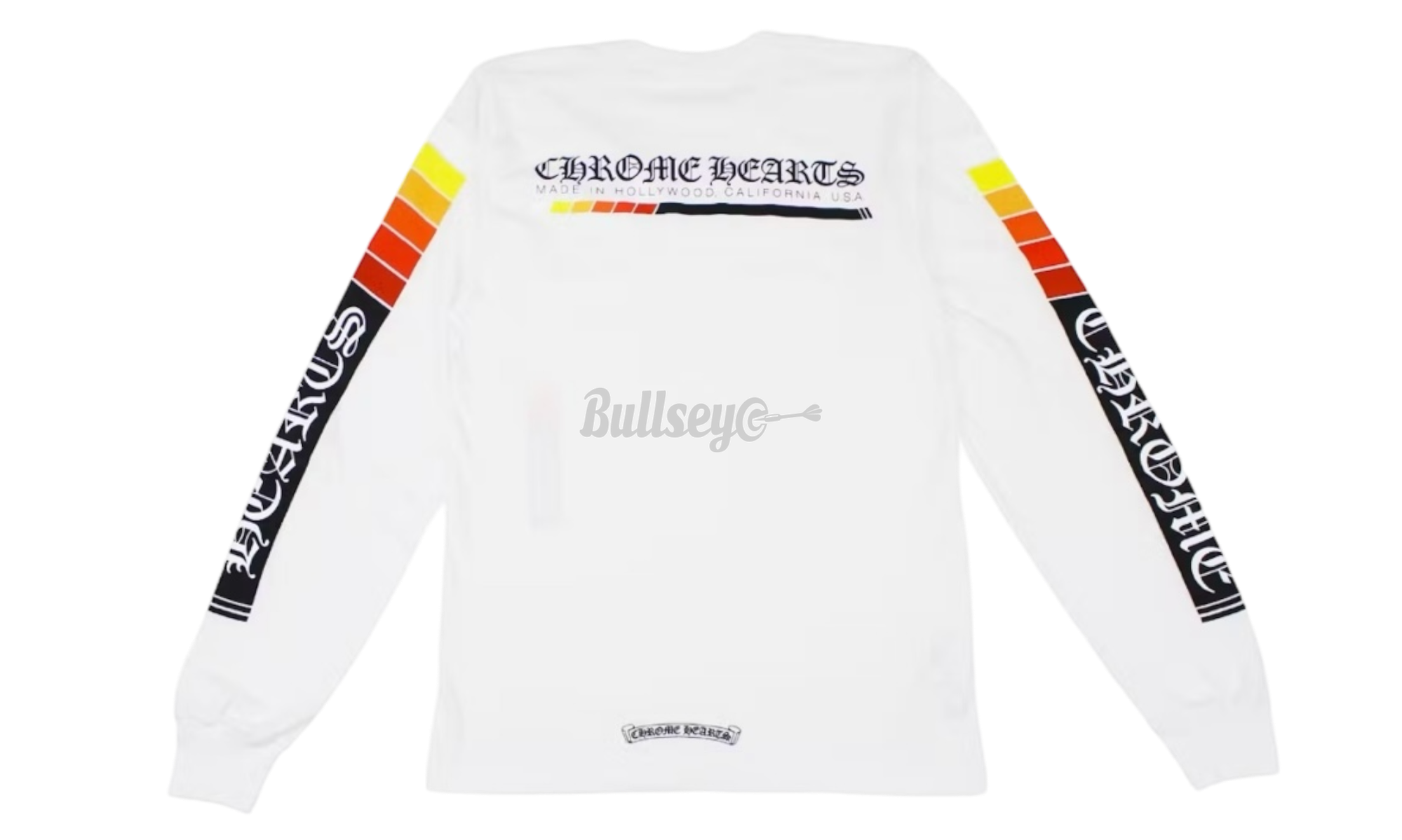 Chrome Hearts Boost White Longsleeve T-Shirt-Bullseye Sneaker Boutique