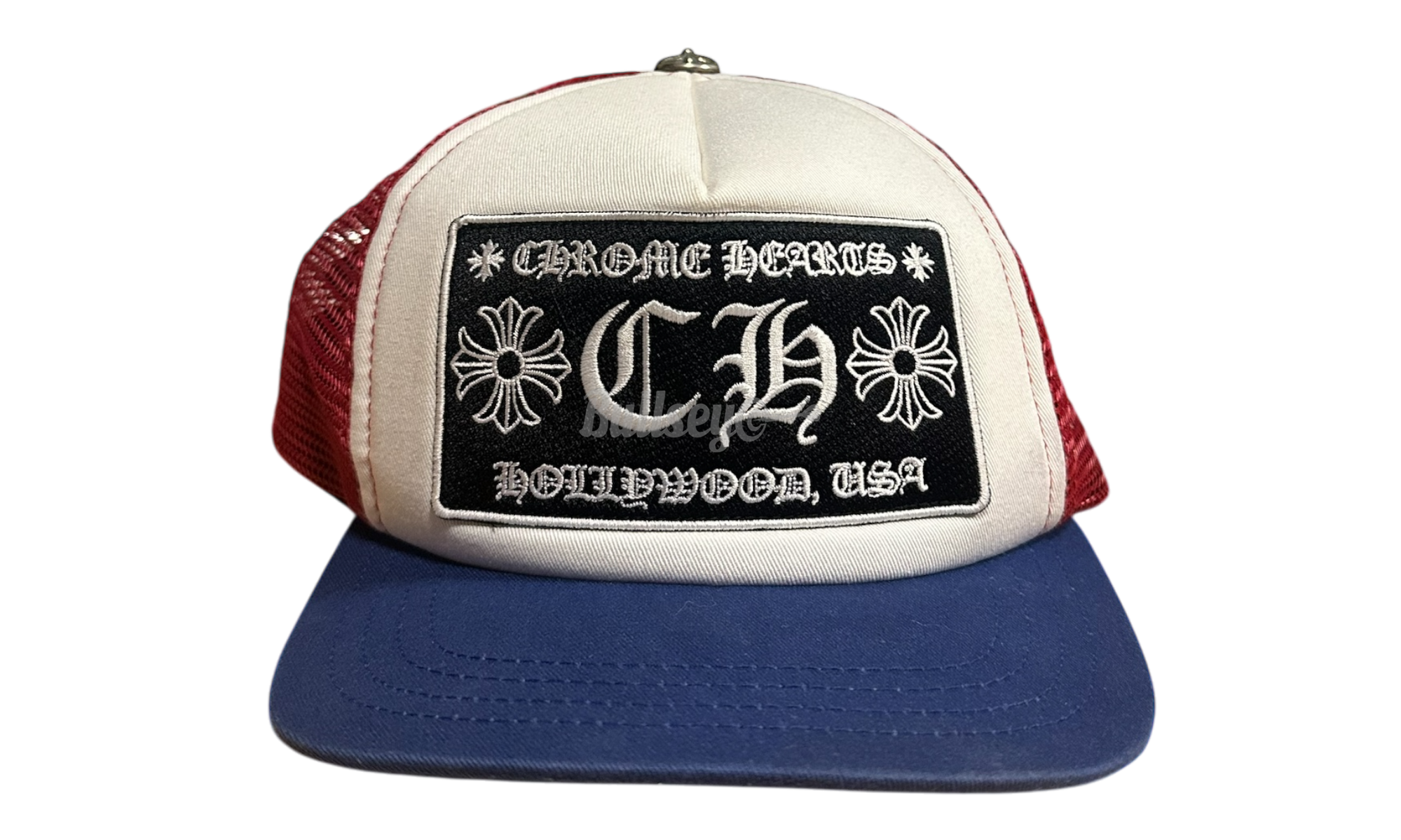 帽子 CHROME HEARTS CH BASEBALL TRUCKER CAP Chrome Hearts Las Vegas CH Logo Black Baseball Cap - SRM