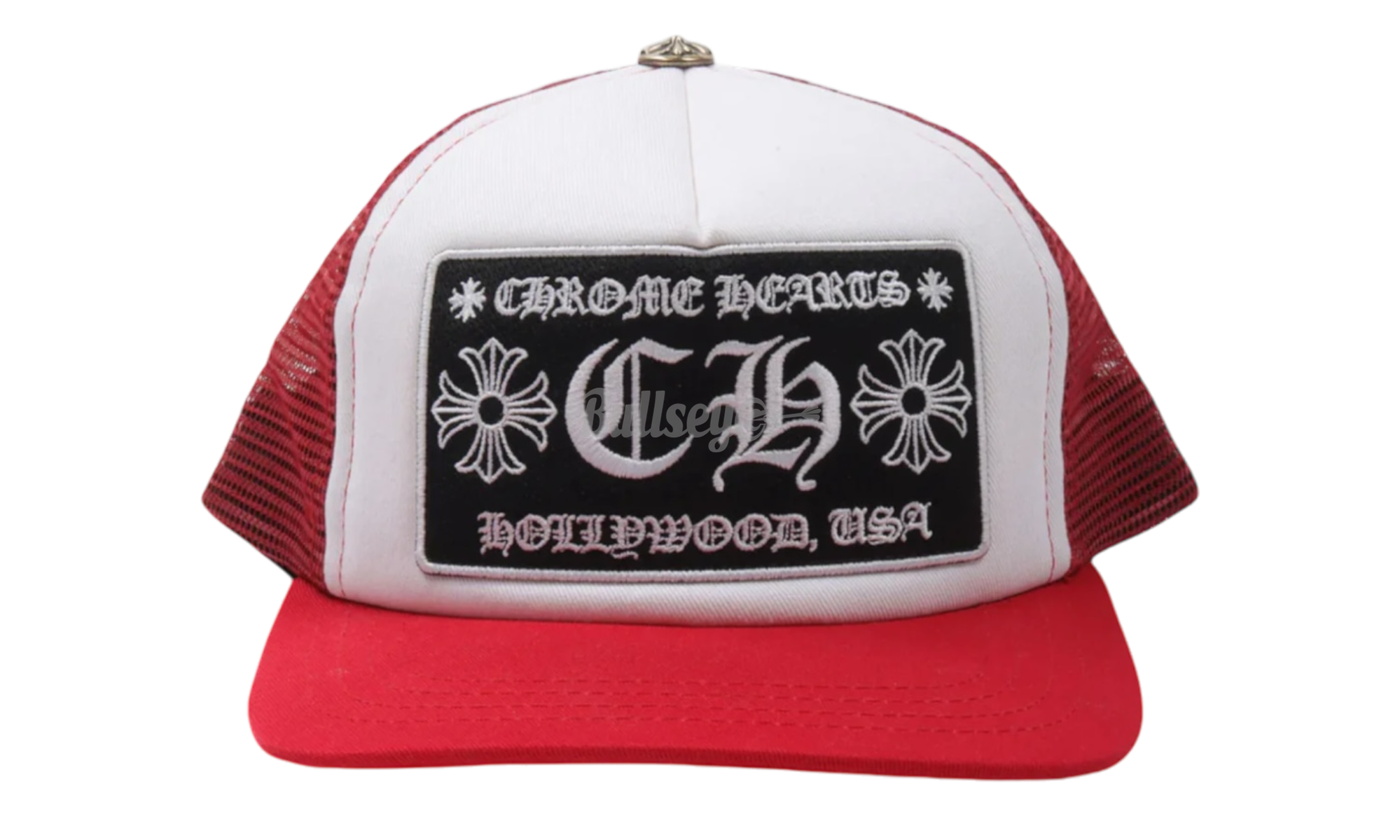 Chrome Hearts CH Hollywood Red Trucker Hat-Rs-flyfishing Sneakers Sale Online