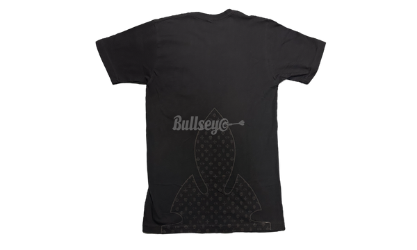 Chrome Hearts Fleur Knee Black T-Shirt-Bullseye Sneaker Stolen Boutique