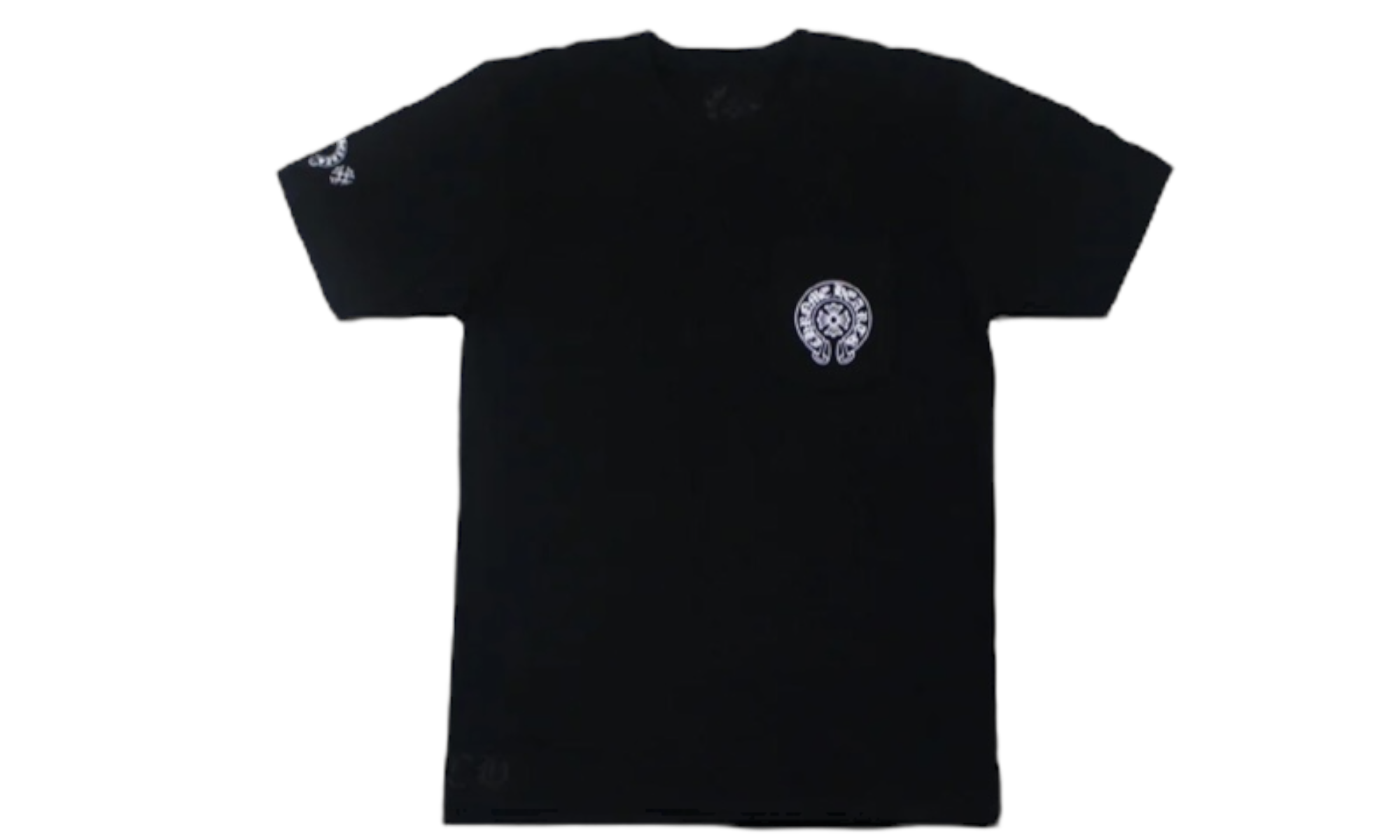Chrome Hearts Hollywood Gradient Made In Hollywood Black T-Shirt