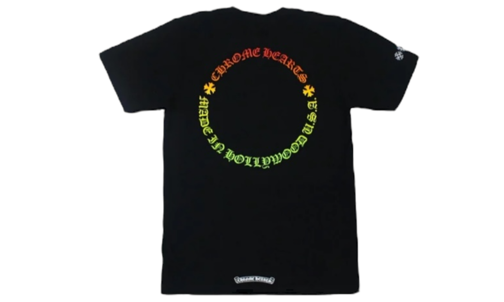 Chrome Hearts Hollywood Gradient Made In Hollywood Black T-Shirt-Bullseye Sneaker Boutique