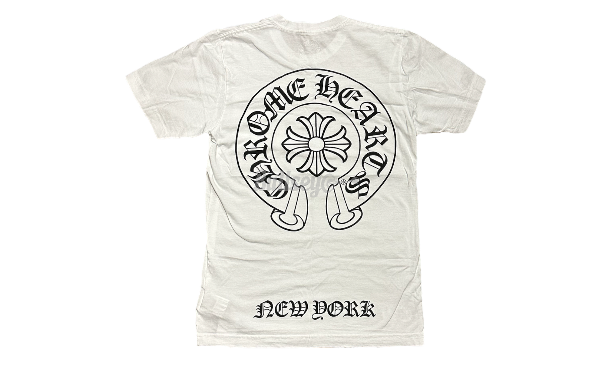 Chrome Hearts Horseshoe New York White T-Shirt-Bullseye Sneaker Boutique