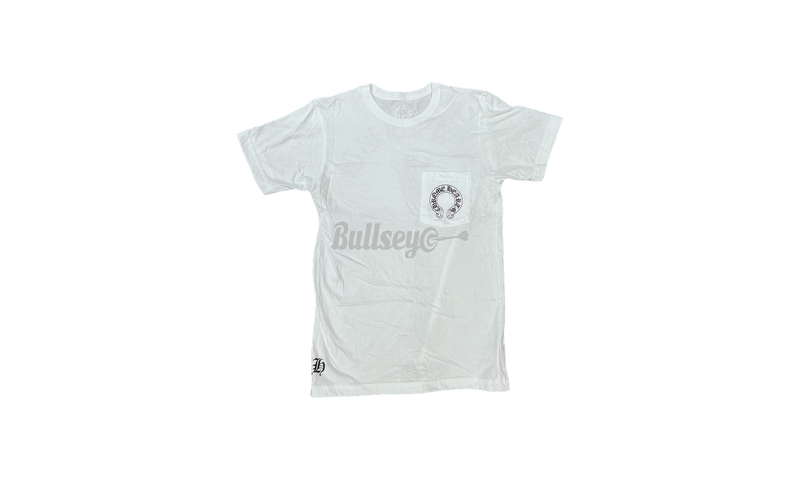 Chrome Hearts Malibu Floral Cross White T-Shirt