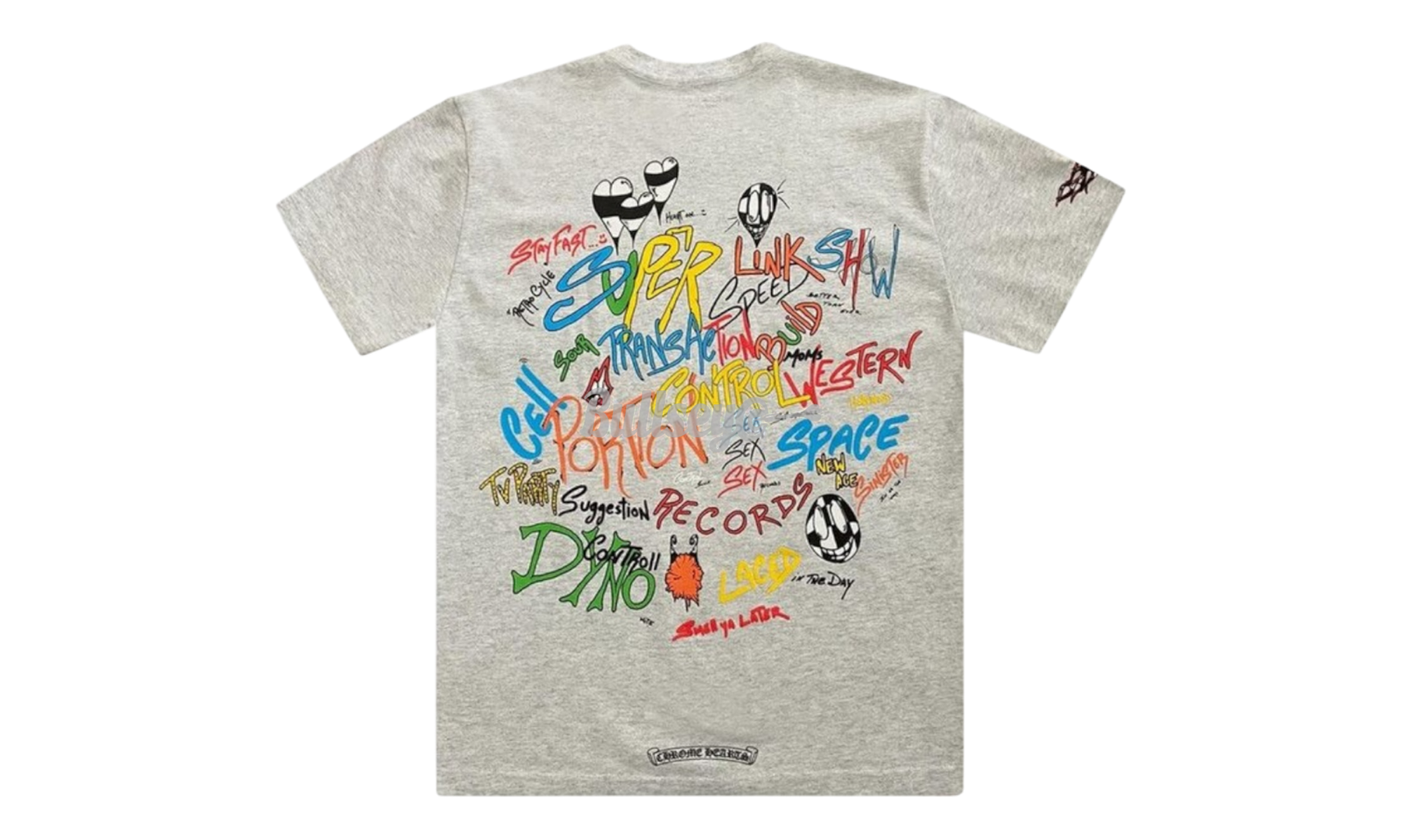 Chrome Hearts Matty Boy Brain Grey T-Shirt-Rs-flyfishing Sneakers Sale Online