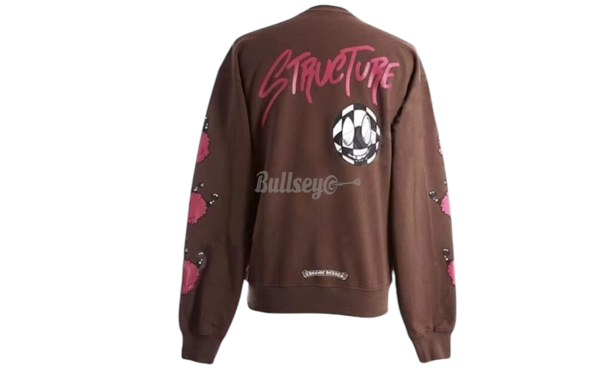 Chrome Hearts Matty Boy Brown Structure Crewneck-Bullseye Sneaker Boutique