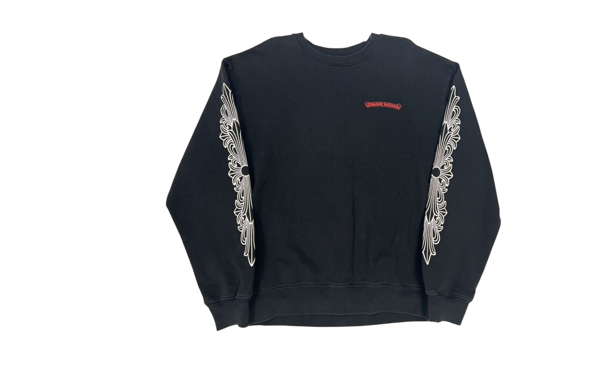 Chrome Hearts Matty Boy Chomper Black Crewneck (Preowned)