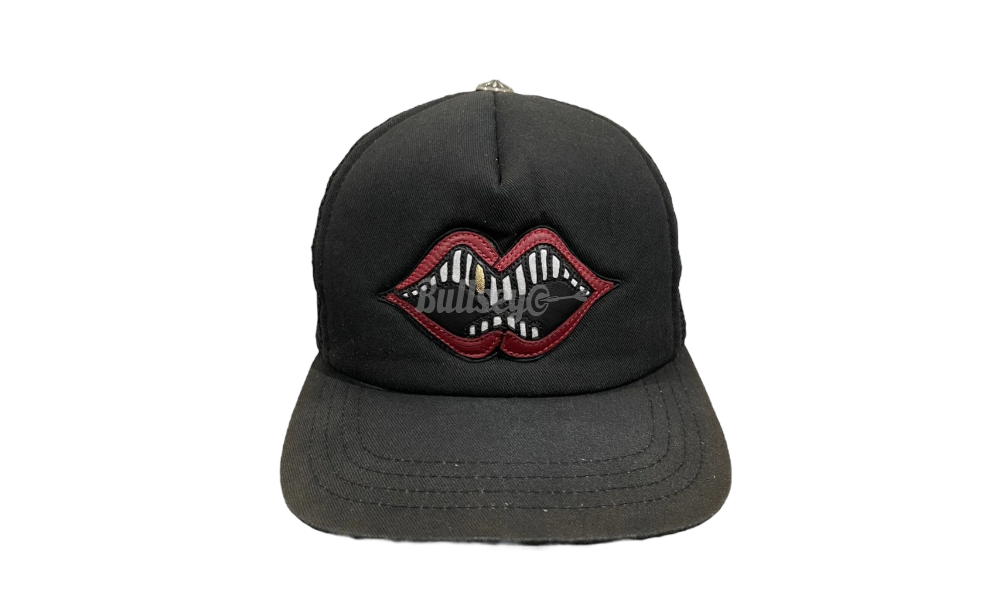 Chrome Hearts Matty Boy Chomper Black Trucker Hat | BullseyeSB