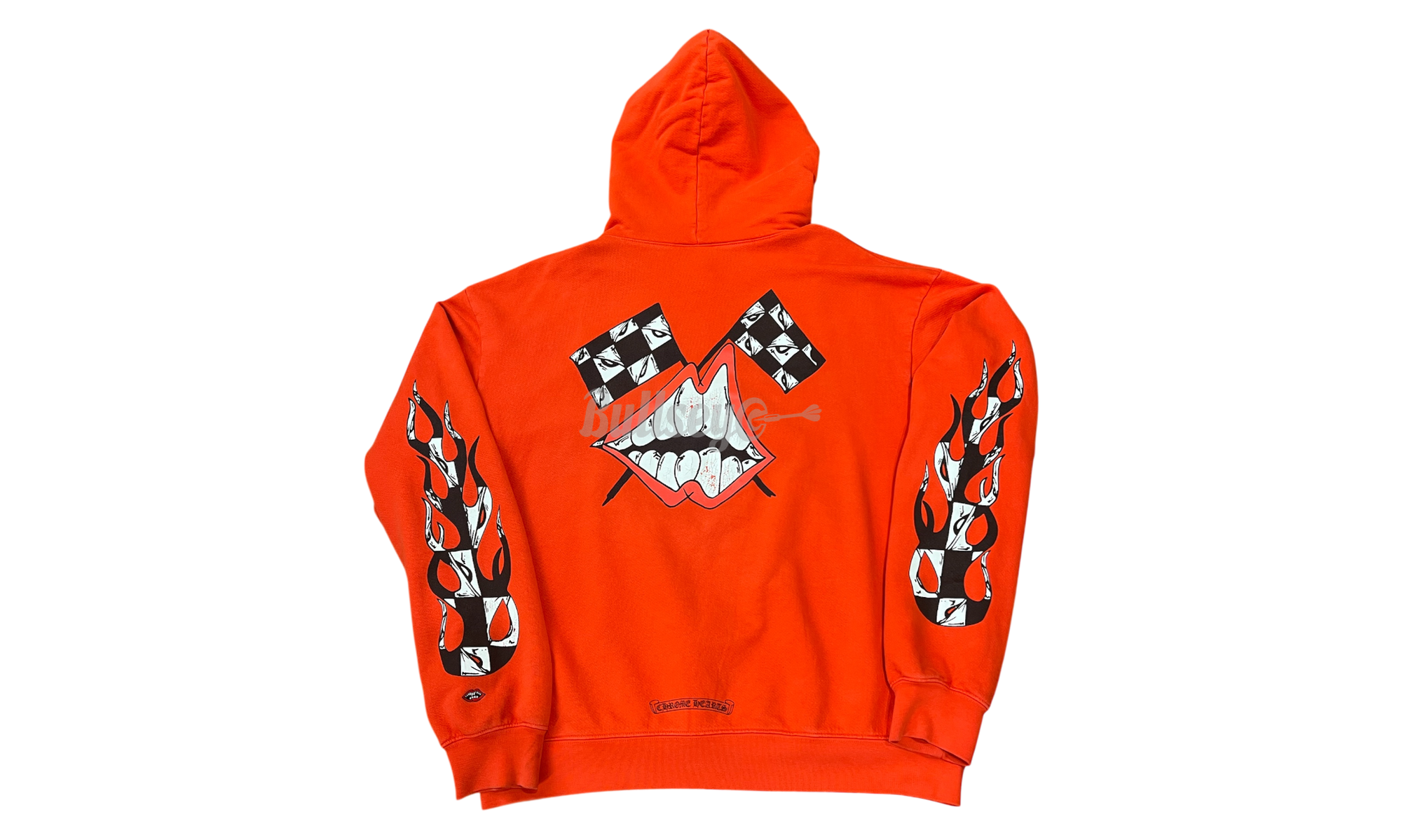 Chrome Hearts Matty Boy Chomper Flag Red Hoodie (Preowned)