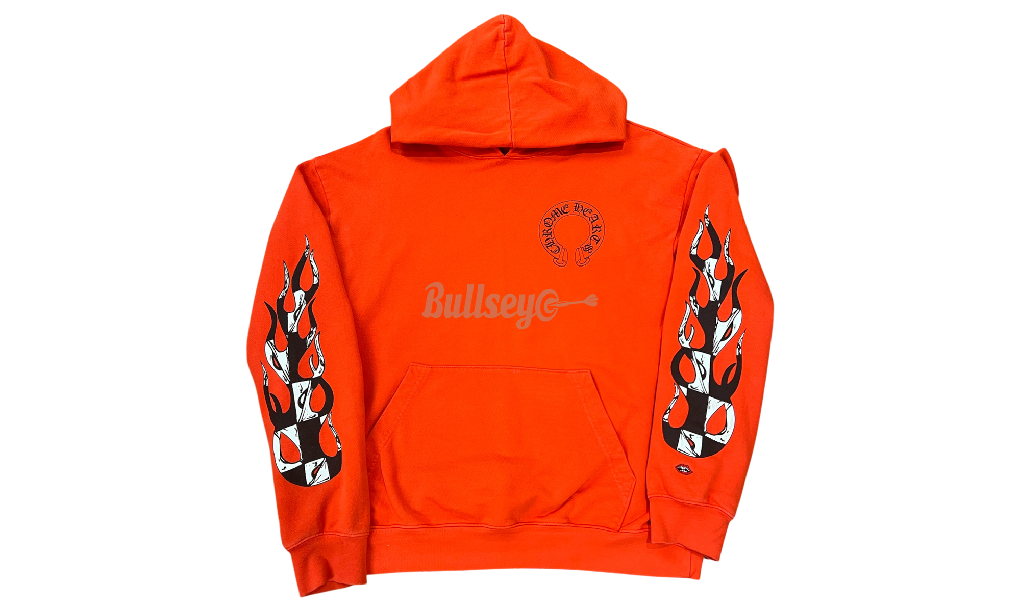 Chrome Hearts Matty Boy Chomper Flag Red Hoodie (Preowned)-Bullseye Sneaker Boutique