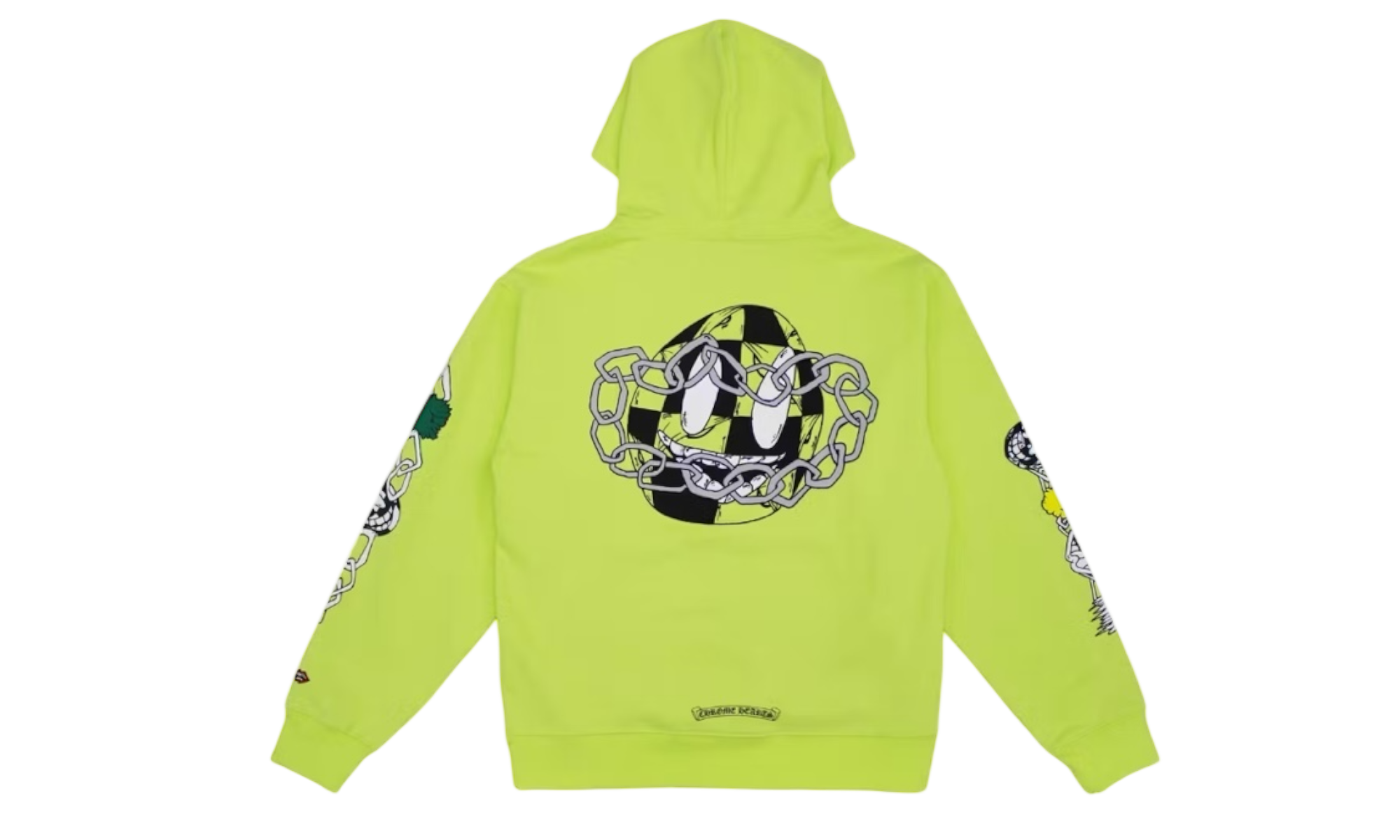 Chrome Hearts Matty Boy "Link" Lime Green Hoodie-Bullseye Sneaker Boutique