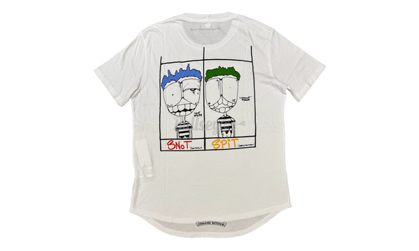 Chrome Hearts Matty Boy Snot Split White T-Shirt-y-3 green embroidered Reebok sneaker