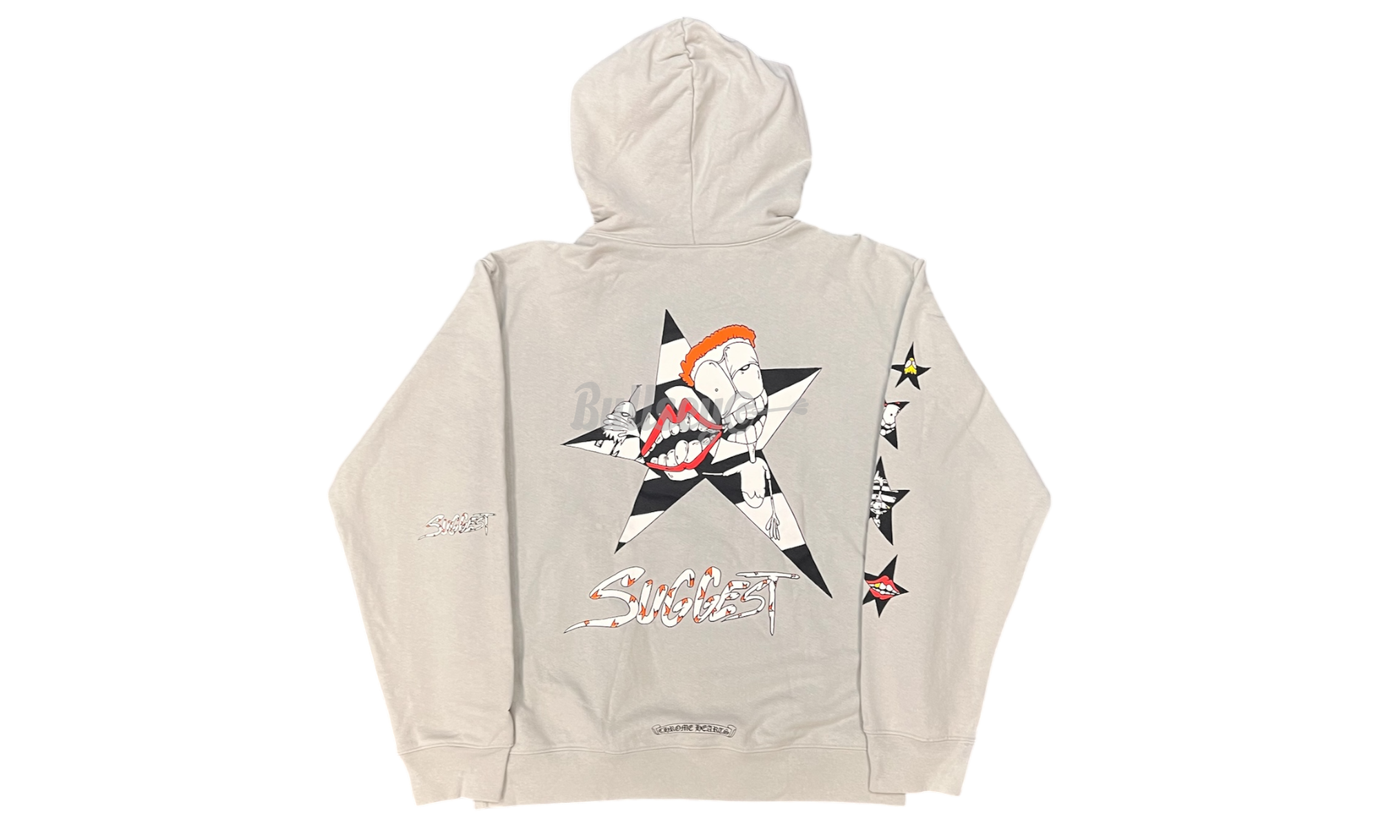 Chrome Hearts Matty Boy Suggest Grey fish hoodie-Rs-flyfishing Sneakers Sale Online