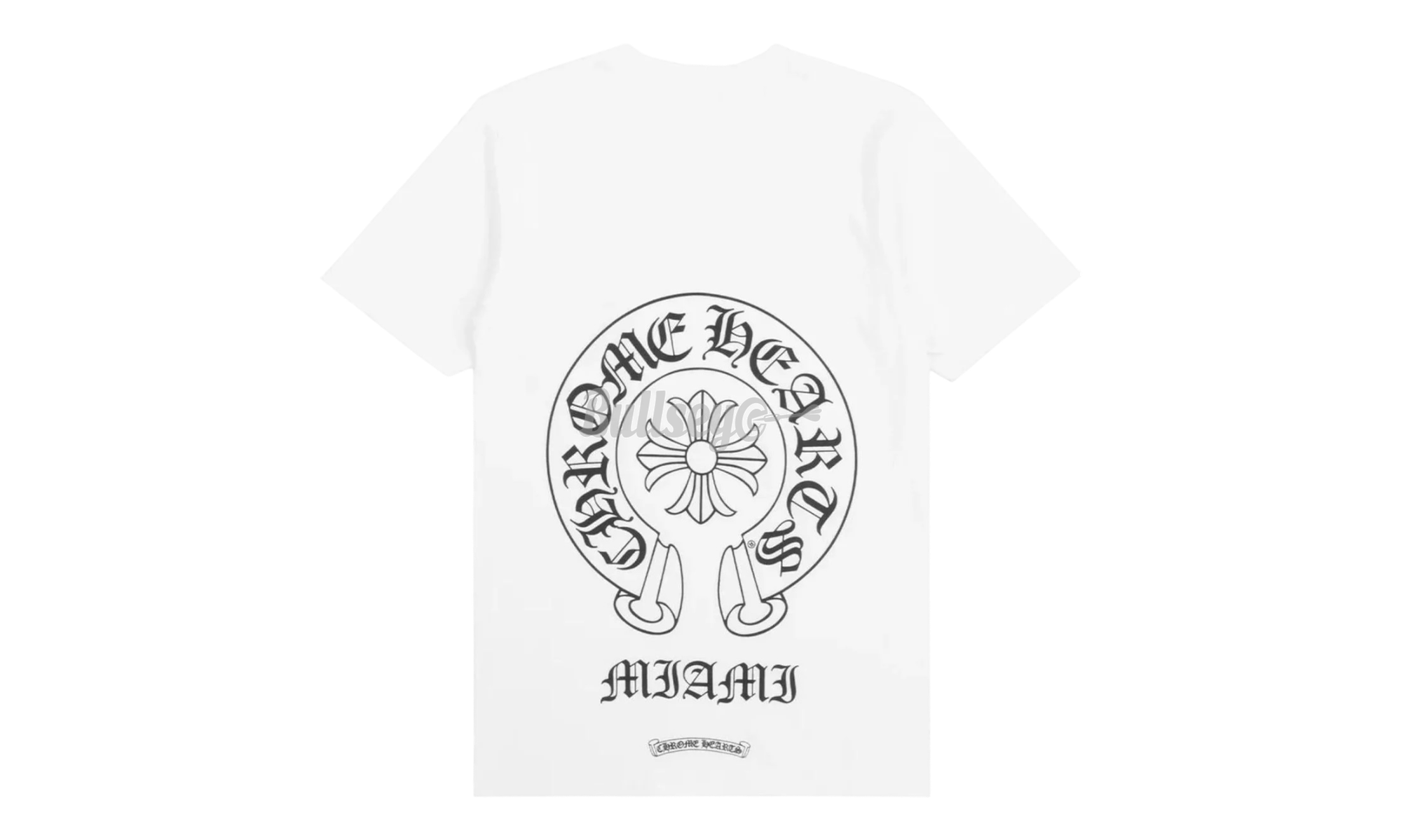 Chrome Hearts Miami Horseshoe White T-Shirt-Bullseye Sneaker Boutique