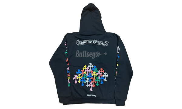 Chrome Hearts Multi Color Cross Zip-Up Hoodie-Bullseye bf0097 Sneaker Boutique