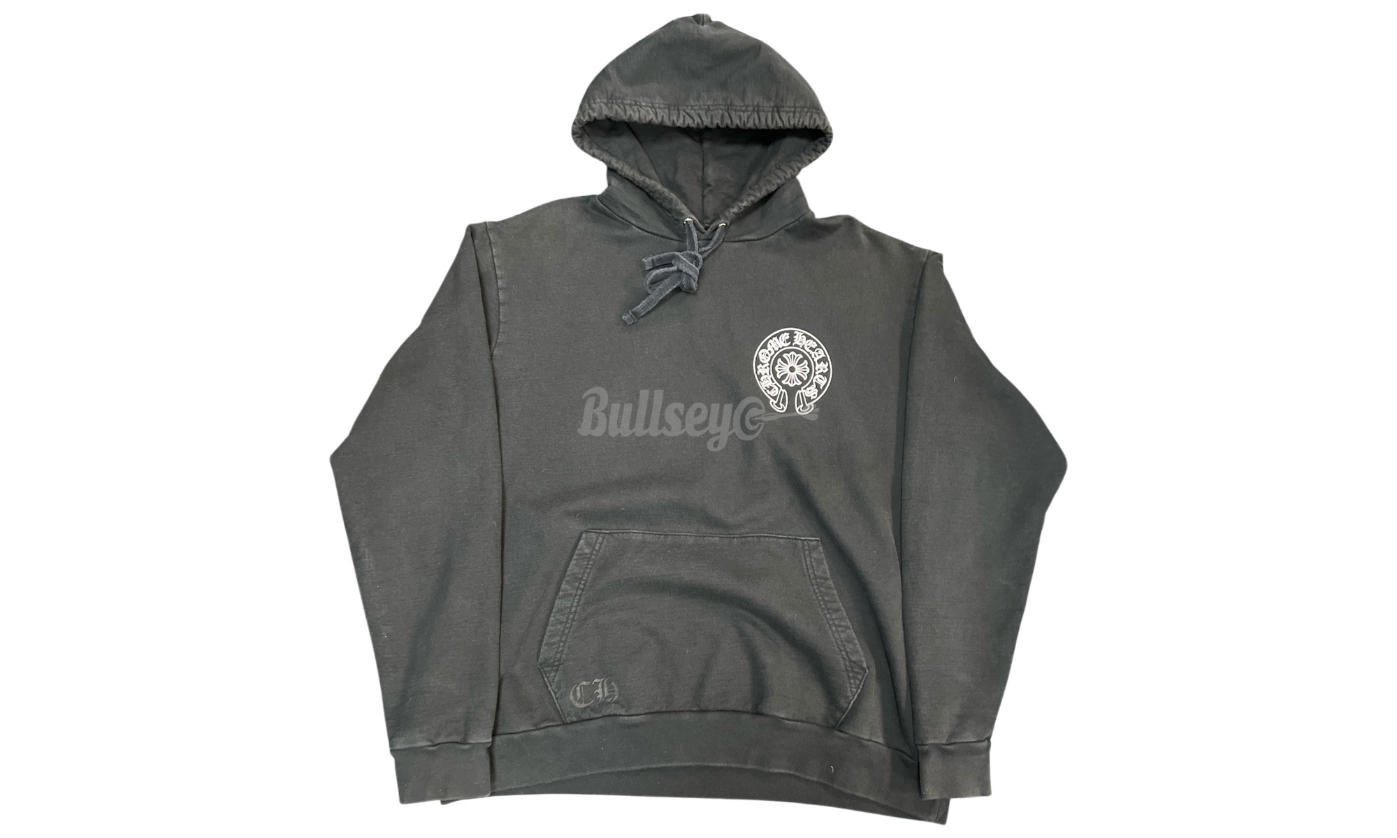Chrome Hearts New York Horseshoe Black Hoodie (PreOwned)-Pull&Bear Ice Cube T-shirt Noir délavé