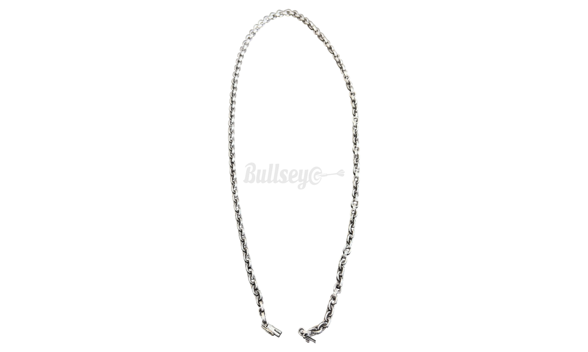 Chrome Hearts PaperChain Silver Necklace-Bullseye Sneaker Boutique