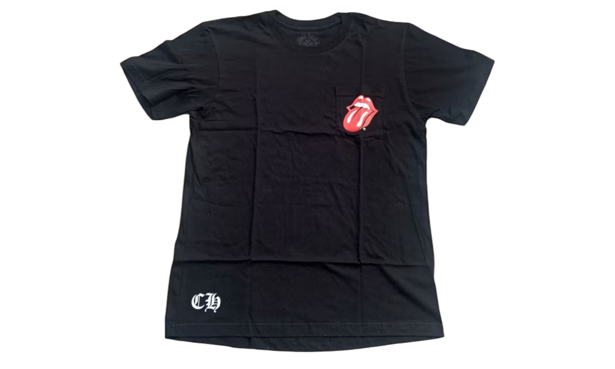 Chrome Hearts Rolling Stones Black T-Shirt