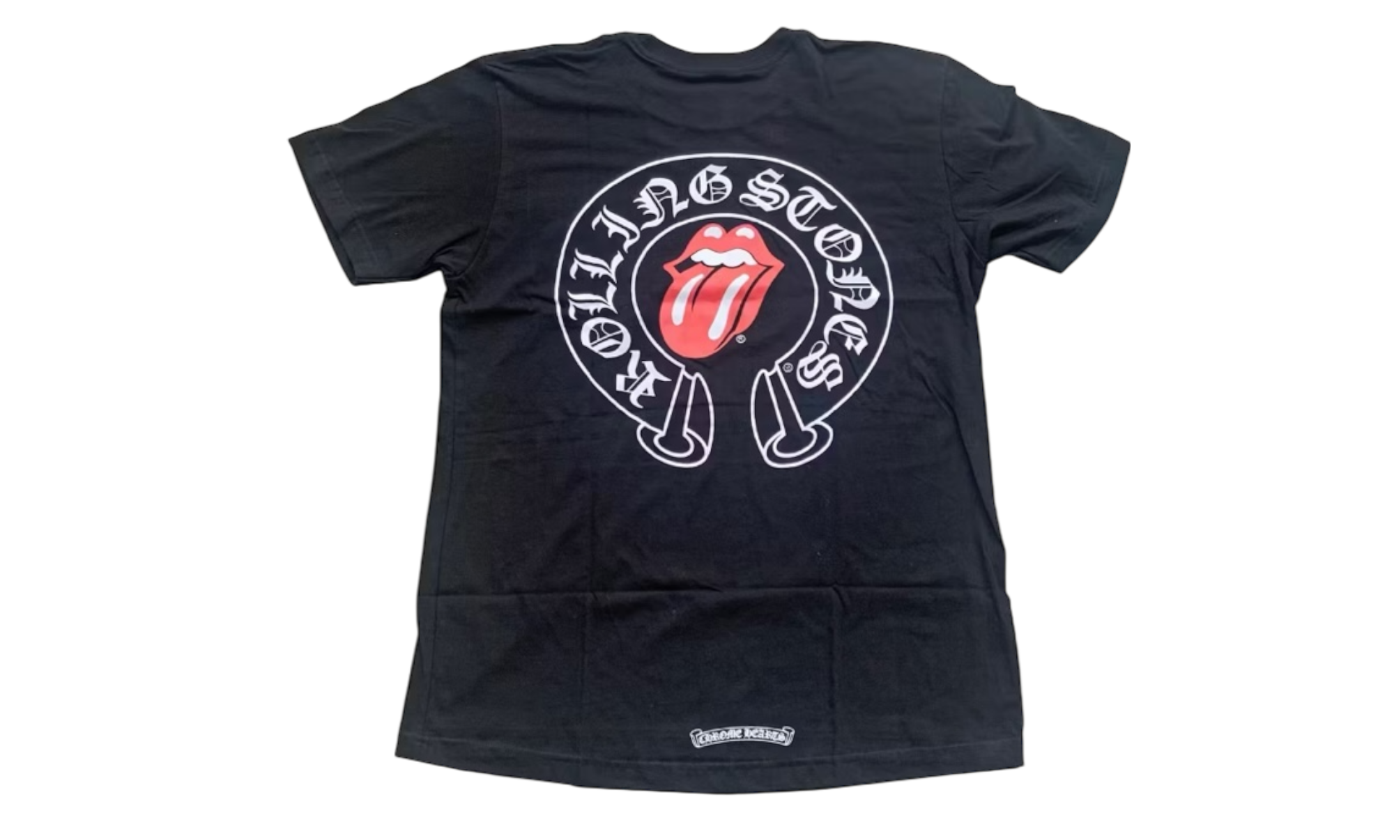Chrome Hearts Rolling Stones Black T-Shirt-Rs-flyfishing Sneakers Sale Online