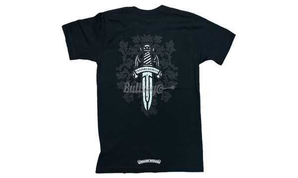 Chrome Hearts Silver Dagger T-Shirt Black-Bullseye Sneaker Make Boutique