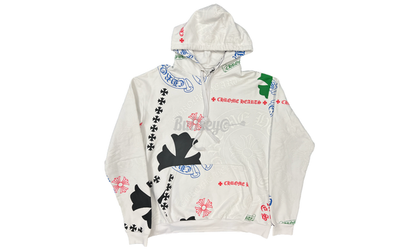 Chrome Hearts Stencil White Hoodie-RE DONE colour block low-top sneakers