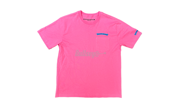 Chrome Hearts Adidas Group Scroll Pink T-Shirt