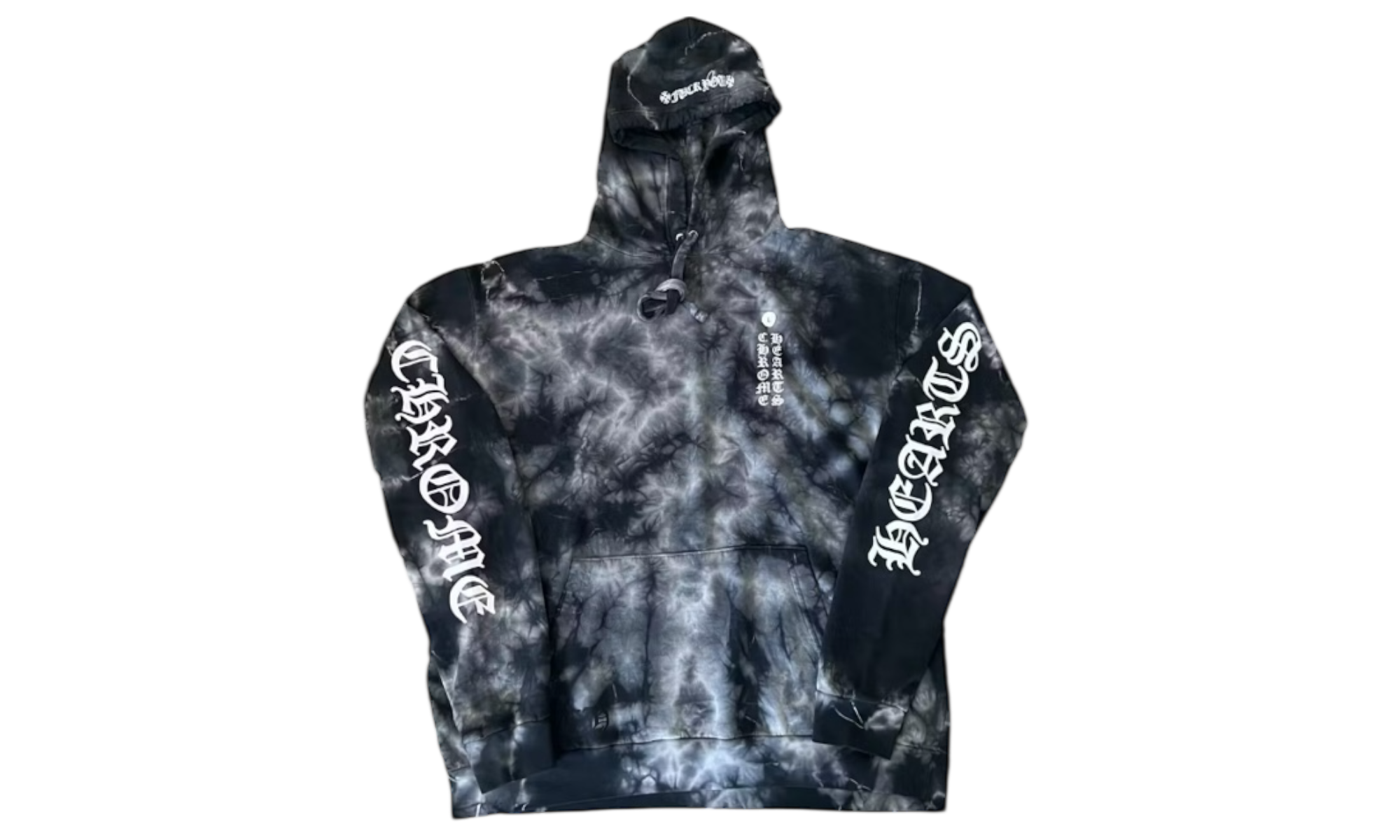 Chrome Hearts Tie-Dye Horseshoe Hoodie-Bullseye Sneaker Boutique