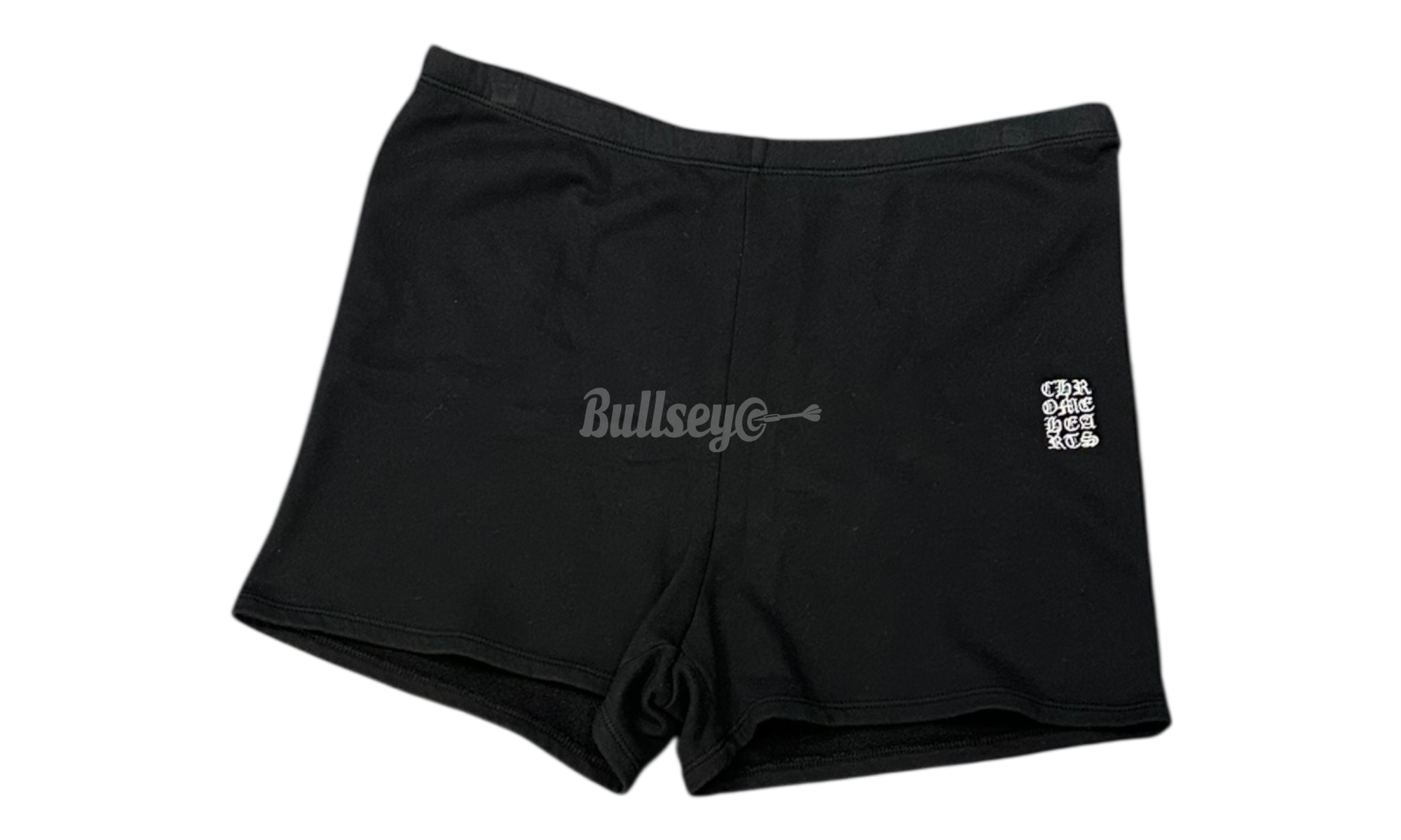 Chrome Hearts Vertical Letters Black Women's Shorts