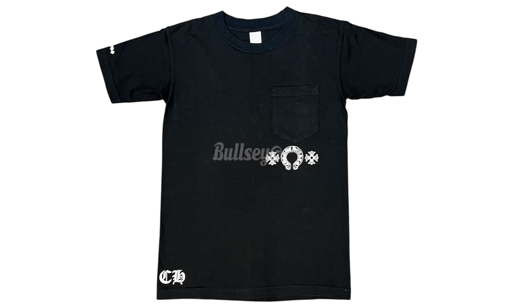 Chrome Hearts Vintage Horseshoe Black T-Shirt