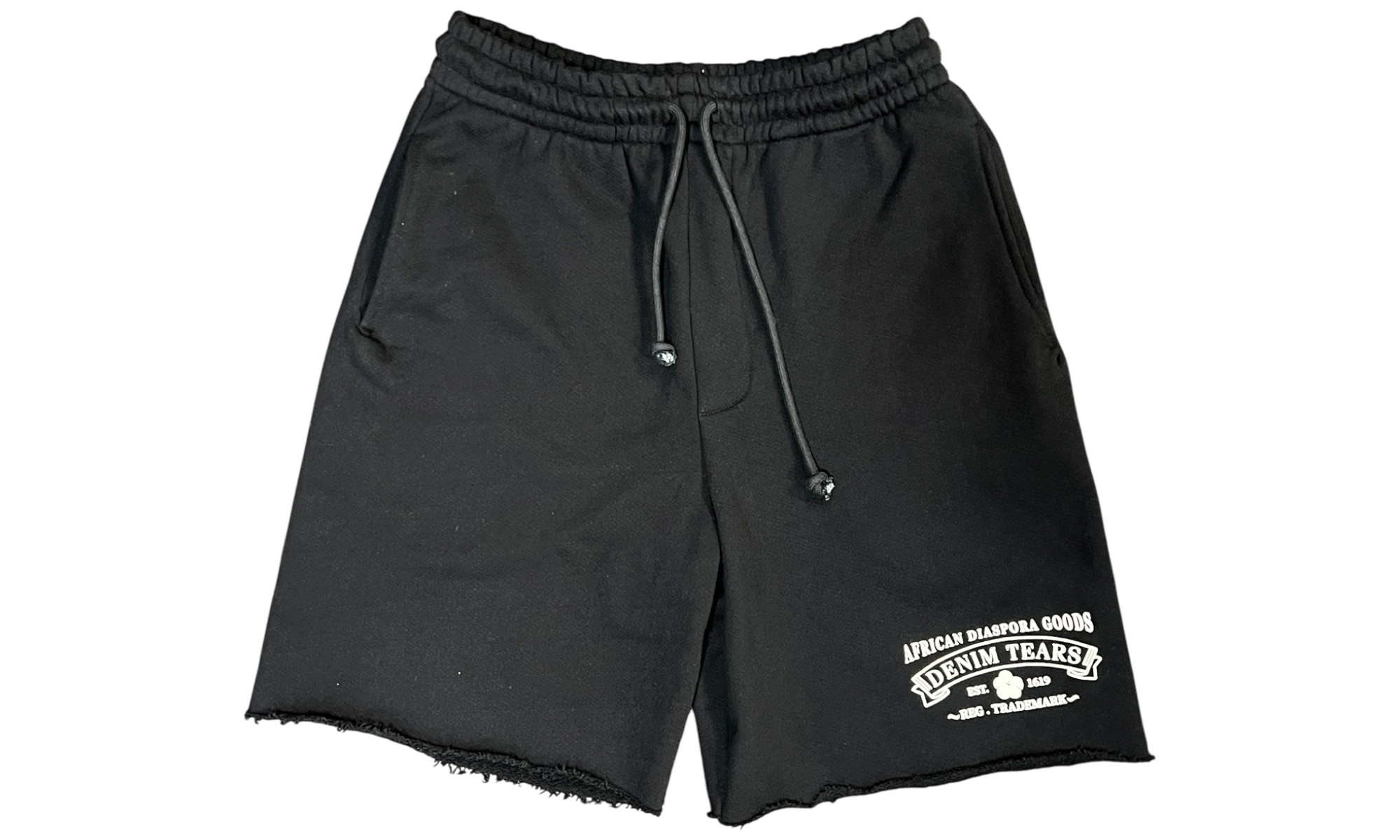 Denim Tears ADG Black Shorts (PreOwned)-Bullseye Sneaker Boutique