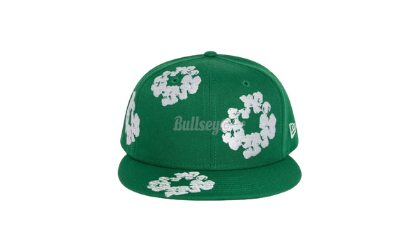 Denim Tears New Era Cotton Wreath Green Fitted Hat-Bullseye Sneaker personality Boutique