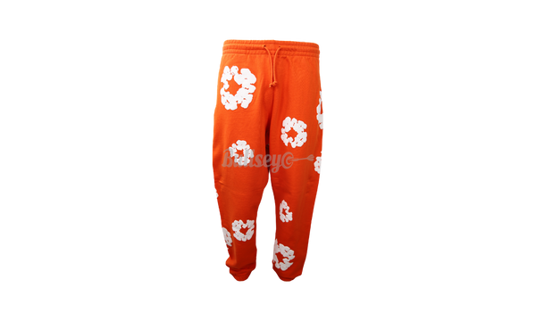 Denim Tears The Cotton Wreath Orange Sweatpants-Bullseye Sneaker Boutique