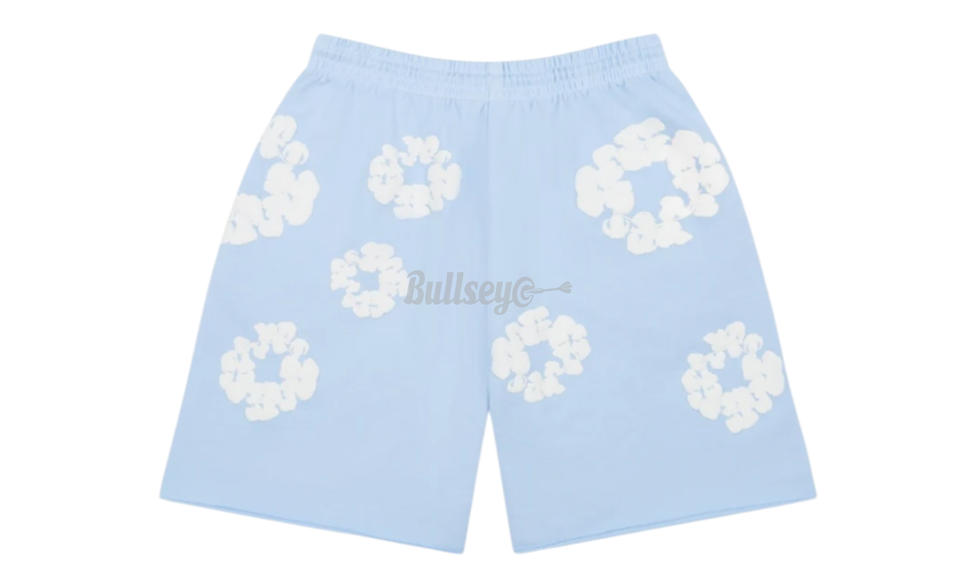 Denim Tears The Cotton Wreath Powder Blue Sweat Shorts
