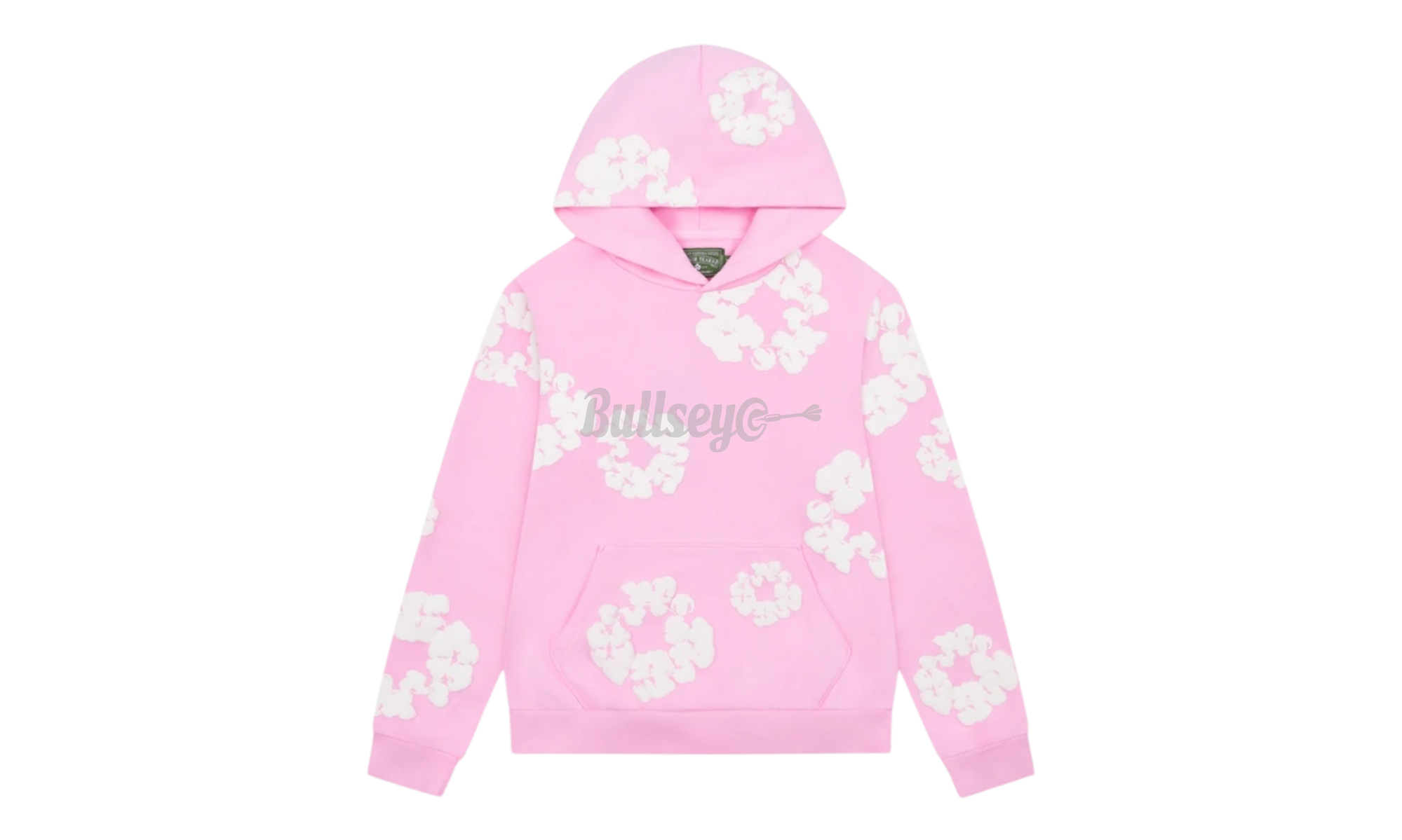 Denim Tears The Cotton Wreath Powder Pink Hoodie-Bullseye Sneaker Boutique
