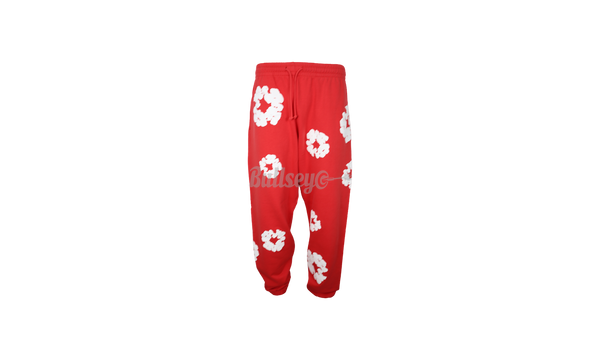Denim Tears The Cotton Wreath Red Sweatpants-What is magnolia definition of a power shoe