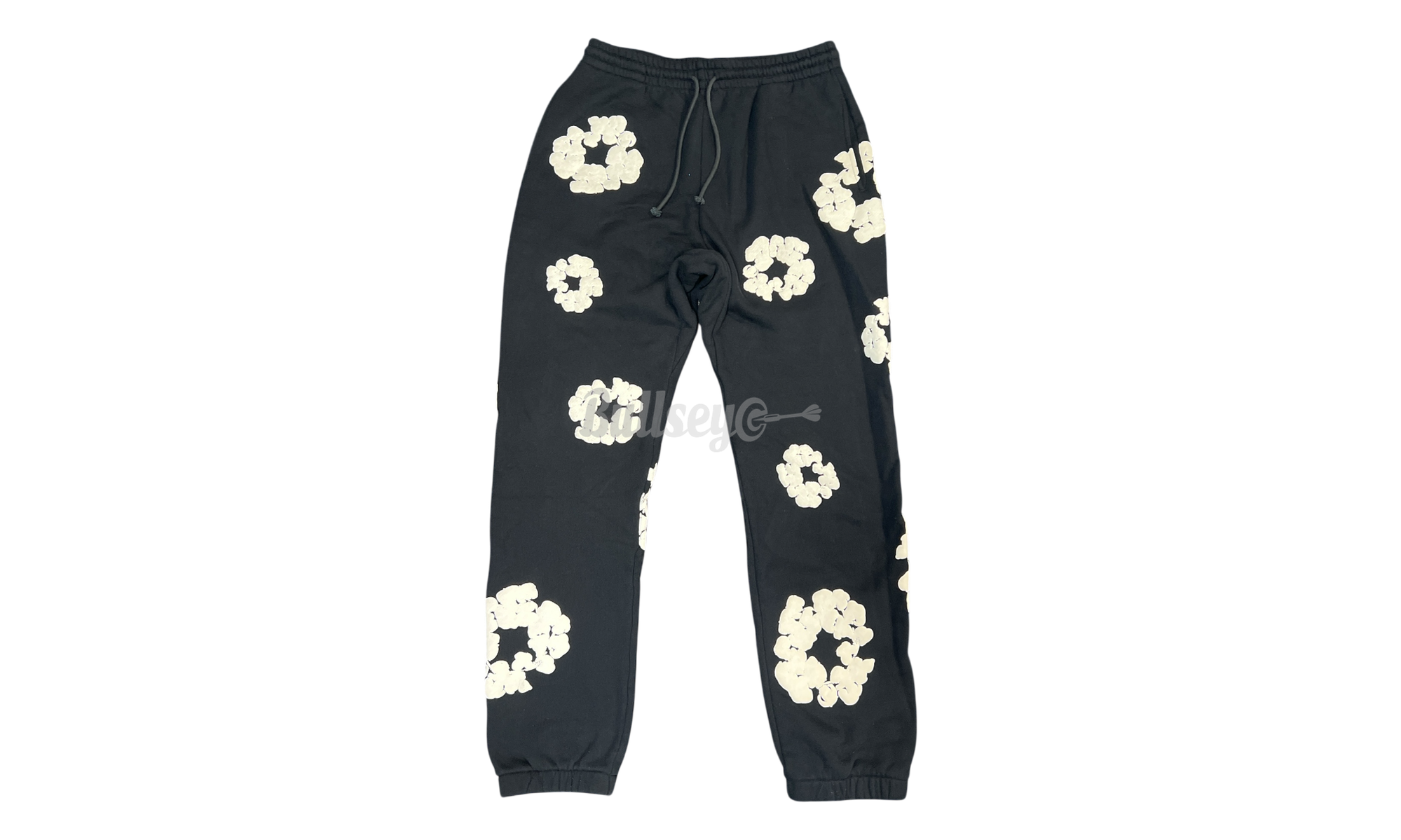 Denim Tears The Cotton Wreath Sweatpants Black (PreOwned)-Bullseye Sneaker Boutique