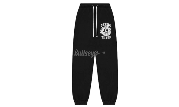Denim Tears University Black Sweatpants-Bullseye Sneaker personality Boutique