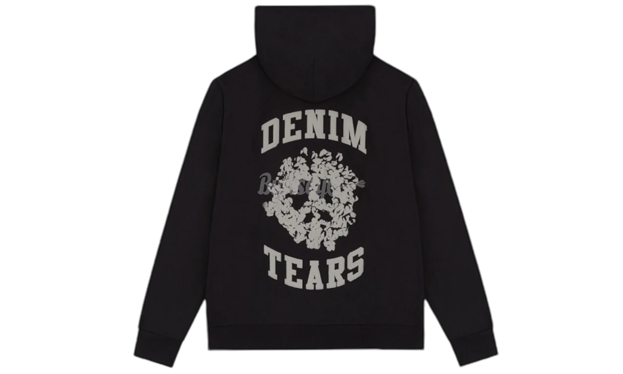 Denim Tears University Black/Grey Zip-Up Hoodie