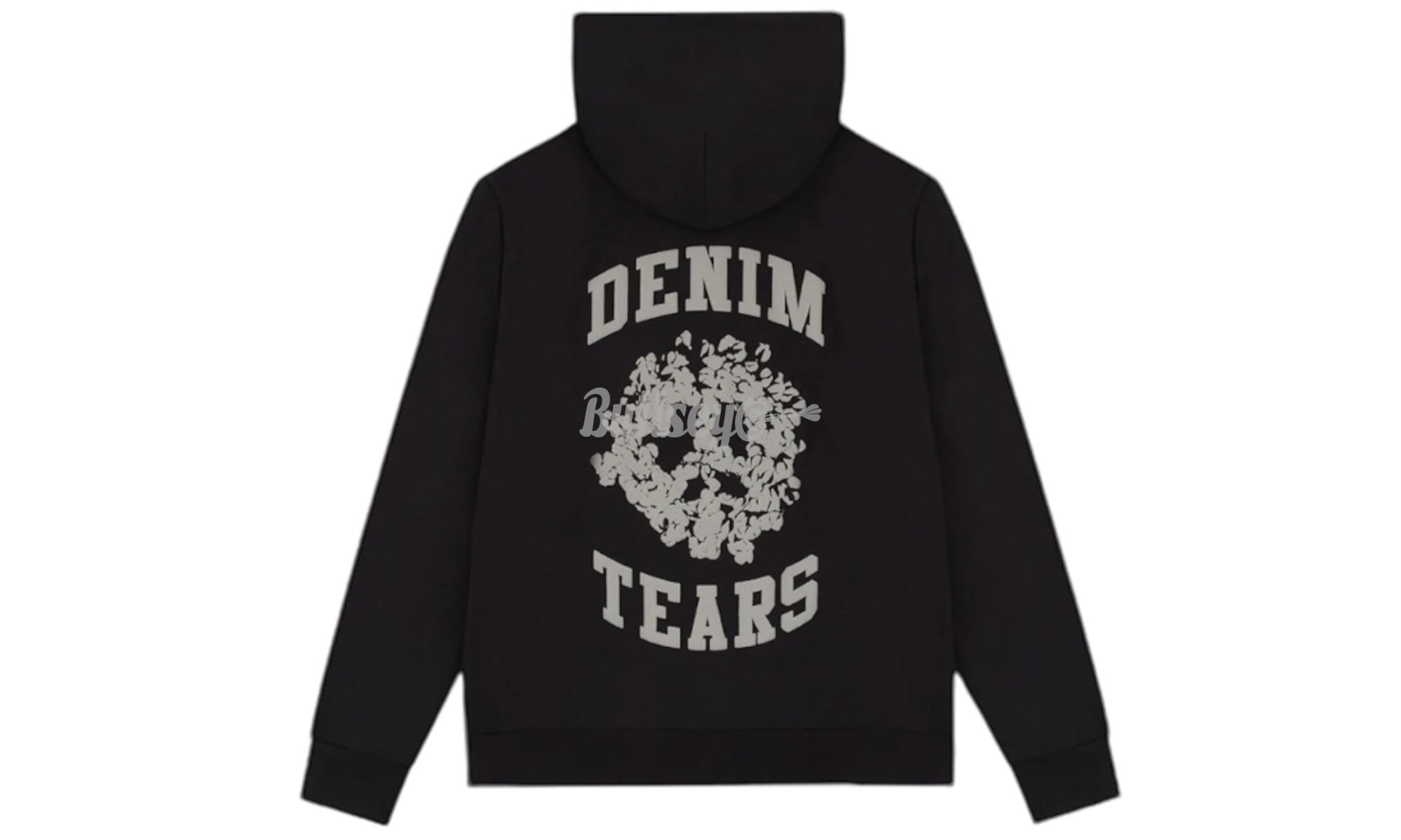 Denim Tears University Black/Grey Zip-Up Hoodie-Bullseye Sneaker Boutique