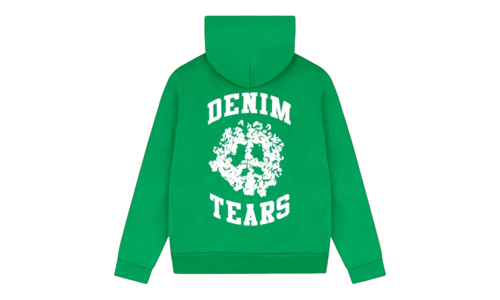 Denim Tears University Green Zip Hoodie