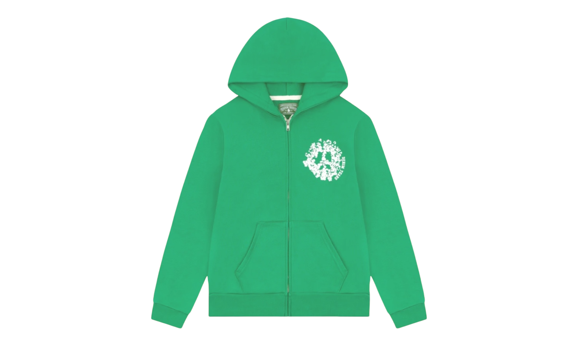 Denim Tears University Green Zip Hoodie-Bullseye Sneaker Boutique