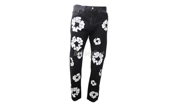 Denim Tears x Levi's Cotton Wreath Jeans Black-Bullseye Animal Sneaker Boutique