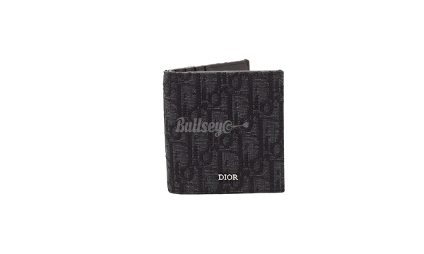 Dior Black Oblique Jacquard Bifold Wallet-Air Jon Hi sneakers