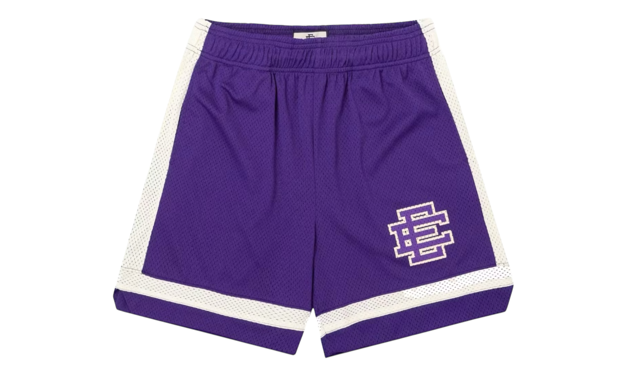 Eric Emanuel EE Basic V3 Purple Cream Shorts-Bullseye Sneaker Boutique