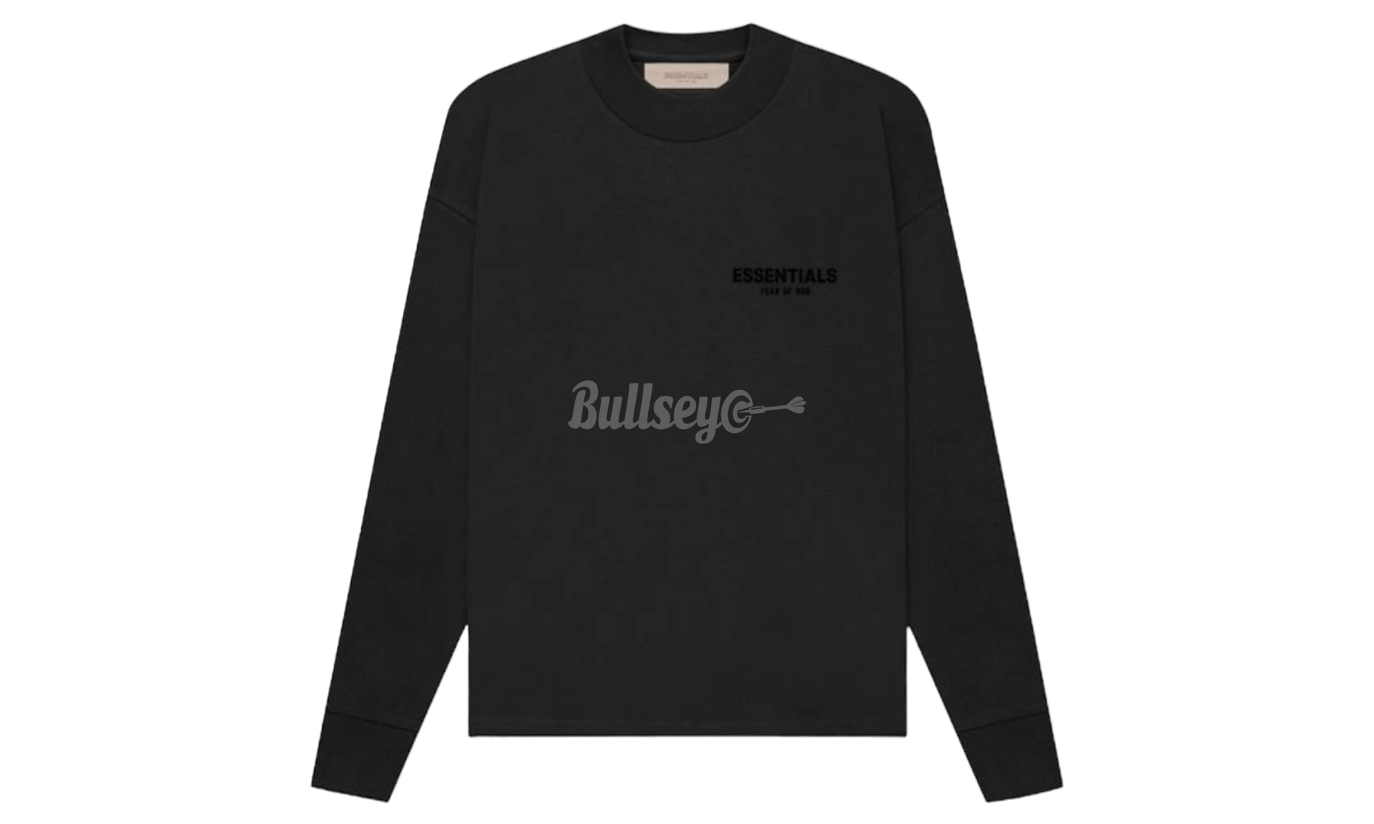 Fear of God Essentials "Stretch Limo Black" Long-Sleeve T-Shirt-Bullseye Sneaker Boutique