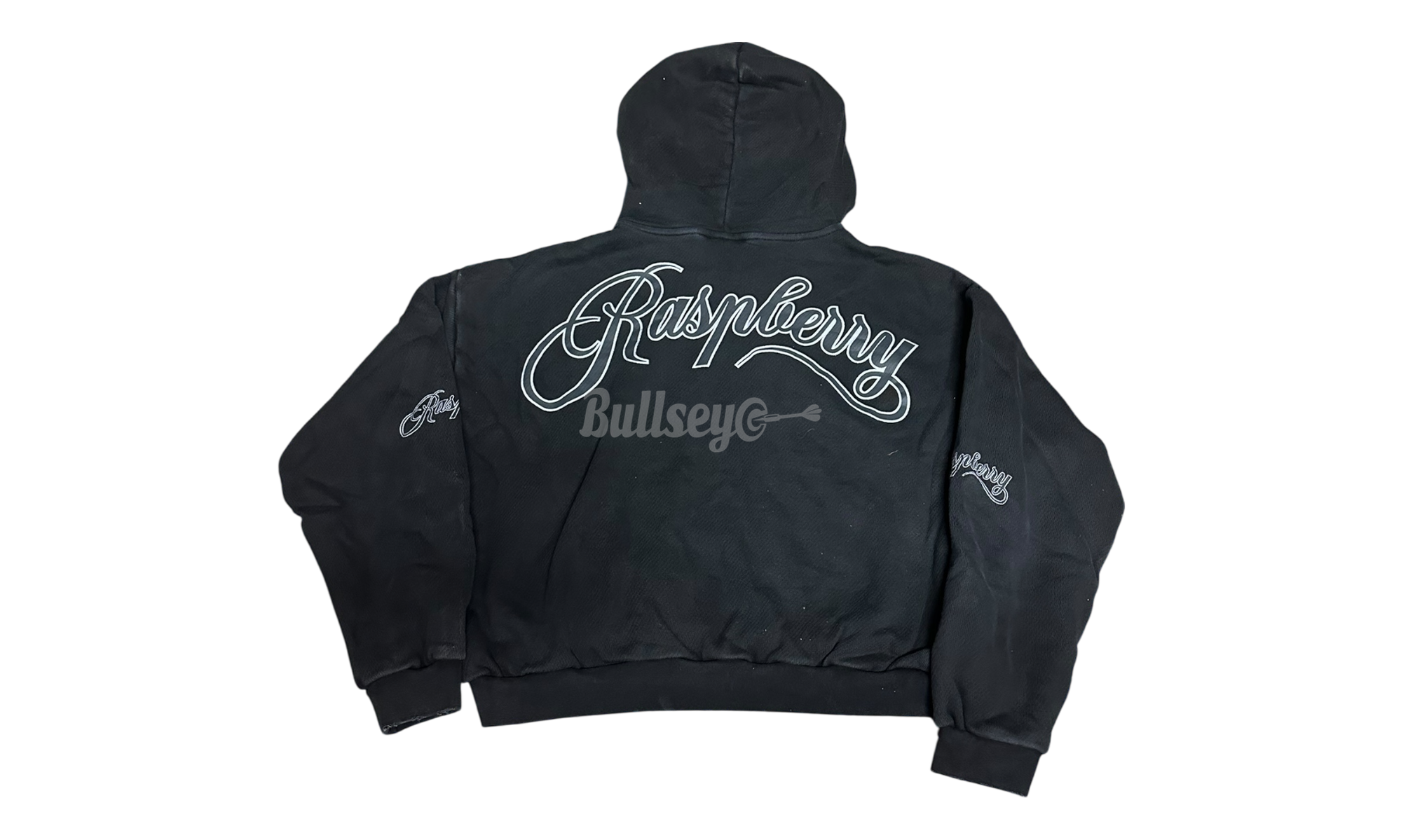 GV Gallery Raspberry Hills Script Black Hoodie