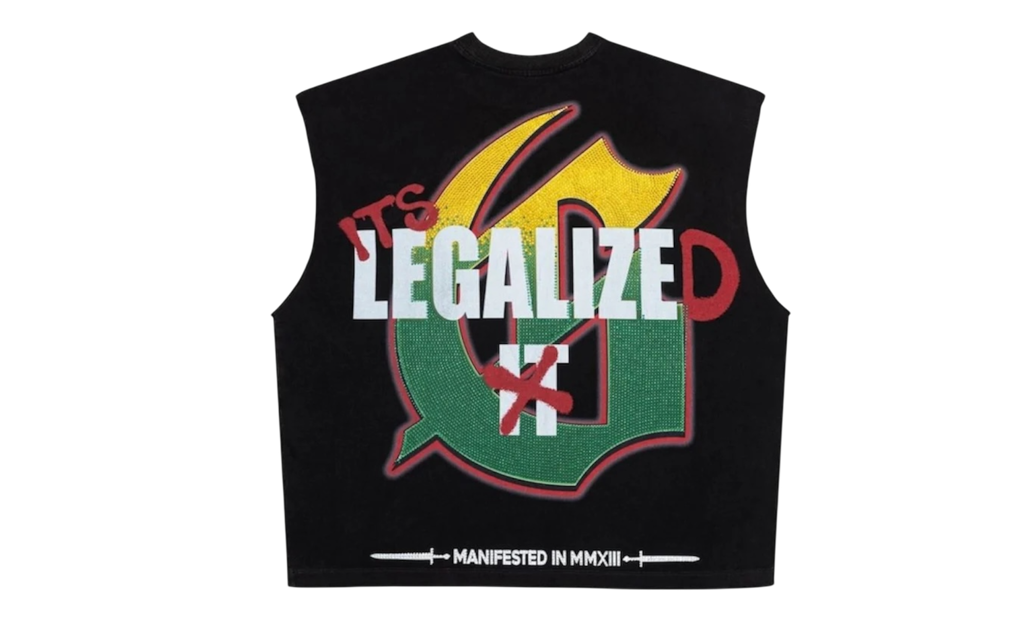 Godspeed 420 Indoor VVS Black Sleeveless T-Shirt