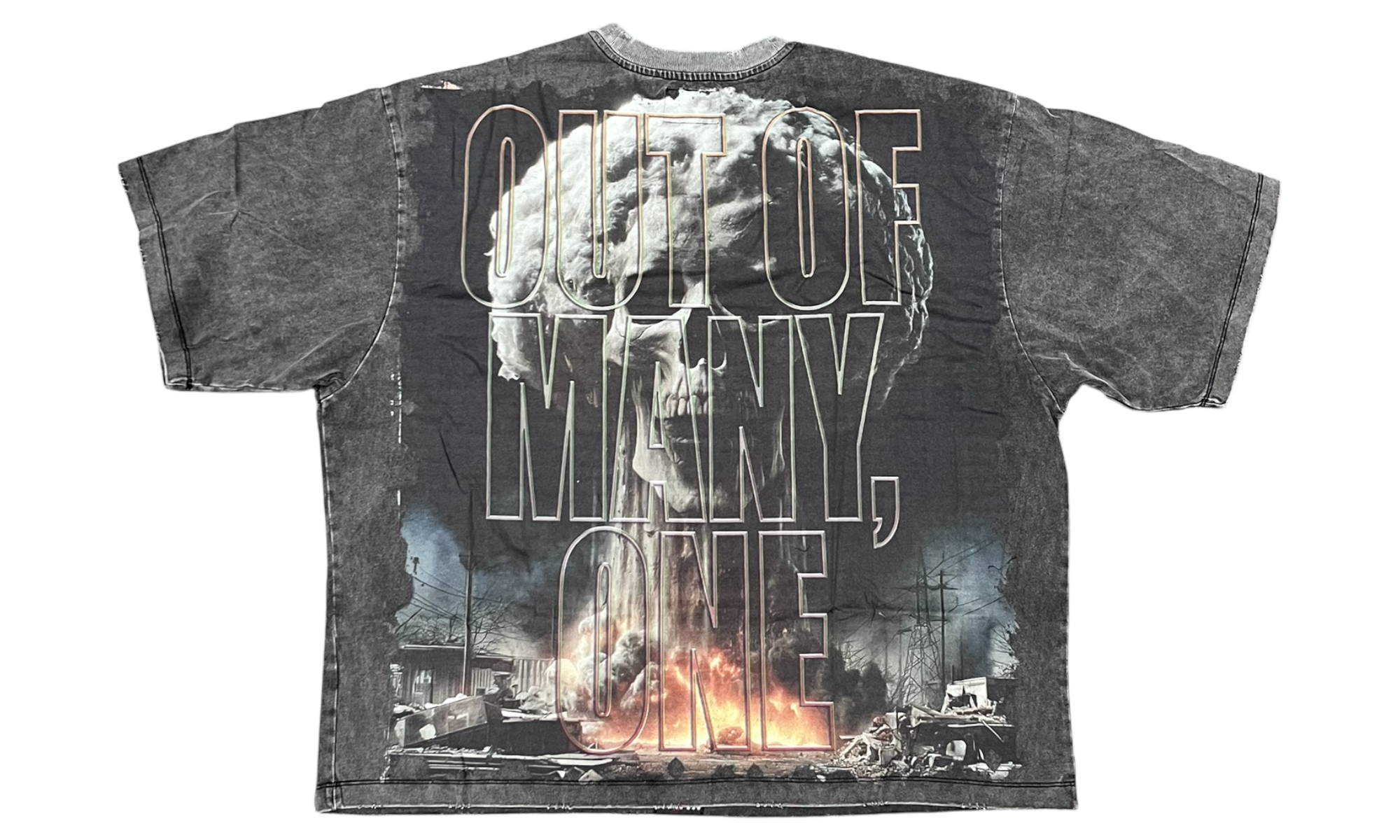 Godspeed Detonator Washed Grey T-Shirt