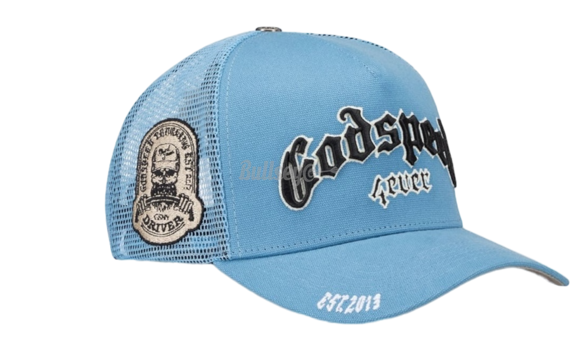 Godspeed Forever Baby Blue Trucker Hat