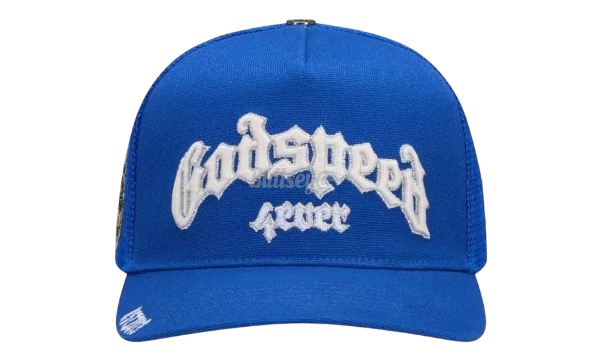 Godspeed Forever Royal Blue Trucker Hat-Bullseye Sneaker Boutique
